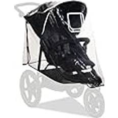 Hauck Pushchair Covers Hauck Rain Cover for Double 3-Wheeled Baby Stroller