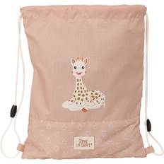 Beige School Bags Sophie la girafe Beige String Backpack - Beige