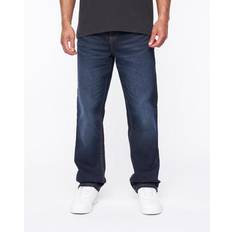 Mens Rushawn Relaxed Fit Jeans Dark Wash