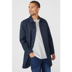 Cotton - Men Coats Smart Cotton Mac Navy