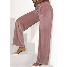 Reflectors Trousers Vivance Nickihose '-Loungehose' pink Gr. 48/50 für Damen. Mit Glitzerdetails. Lässig Geschnitten
