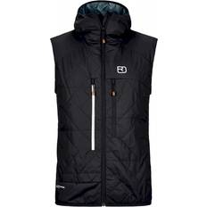 Ortovox Man Vesten Ortovox Swisswool Piz Boè Bodywarmer - Zwart