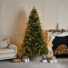 Festive 6ft Miller's Lake Pine Green Christmas Tree 180cm