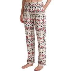 Beige - Dam Pyjamasar Calida Favourites Holidays Pant Creme