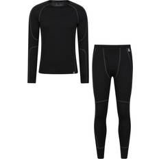 M Base Layer Sets Mountain warehouse Mens Asgard Merino Wool Base Layer Set (Black)