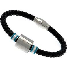 Leather Bracelets Manchester City FC Colour Ring Leather Bracelet - S300Z