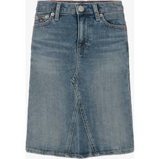 Tommy Hilfiger Skirts Tommy Hilfiger Girls Blue Washed Denim Skirt - 5 Year