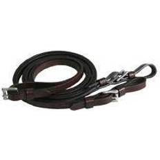 Gold Reins Tucker Flat Single Rein 1/2"