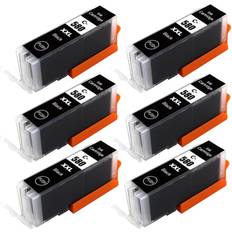 6x PGI580XL Black Ink Cartridge for Canon Pixma TS6351