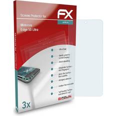 atFoliX 3x Protective Film Motorola Edge 50 Ultra