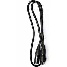Kablar Accu Cable DMX 3pin IP65 1m STR