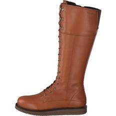 Ten Points Carina Cognac Female Skor - Brun