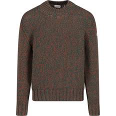 Moncler Jumpers Moncler Pull En Laine Moulinée - Vert