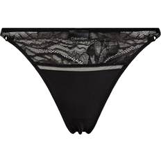 Mies - Yksivärinen Alushousut Calvin Klein Lace and Mesh Thong