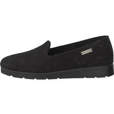 Loafers Shepherd Britta Black, Female, Sko, Flade sko, slip-on, Sort