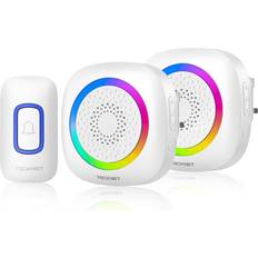 Tecknet Wireless Doorbell with IP66 Waterproof