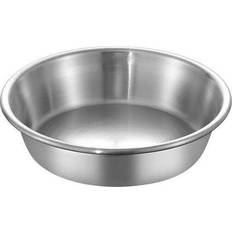 Pets Zeuxo Stainless Steel Pet Bowls Set of 2 15 cm