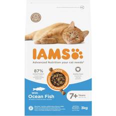 Pets IAMS Complete Dry Cat Food for Senior 7+ 3 kg