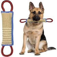 Pets Zeuxo Jute Bite Chewing Toy with Dog Tooth