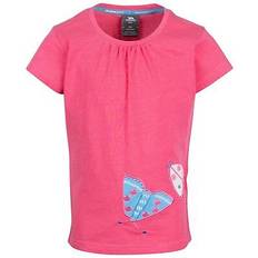 One Size Tops Trespass Gentle T-Shirt Dark Pink 11-12 Years