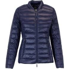 Armani Exchange Women Outerwear Armani Exchange Shiny Fabric Down Jacket - Blue