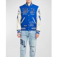 Amiri Jackets Amiri Blue 'Dream Team' Bomber Jacket