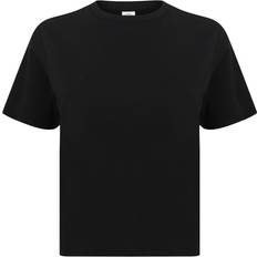 SF womens/ladies boxy crop t-shirt rw9303