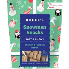 Bocce's Bakery Snowman Snacks Soft & Chewy Chicken & Pumpkin Recipe 0.17kg