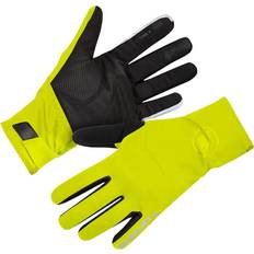 Gula Motorcykelhandskar Endura Handskar Deluge yellow