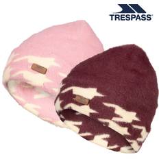 Women Headgear Trespass Womens Beanie Reversible Toffy