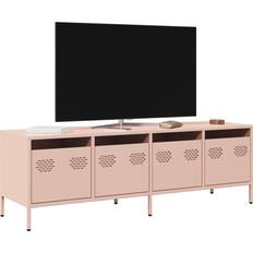 Pink Benches vidaXL 851305 Pink TV Bench 135x43.5cm