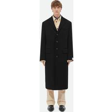 Coats Bottega Veneta Matt Fluid Viscose Jersey Coat