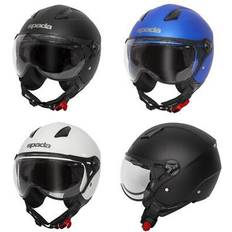 Spada hellion open face motorcycle helmet plain scooter bike crash lid