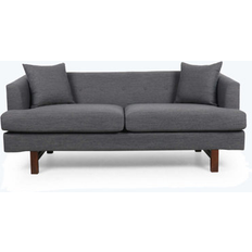 Ebern Designs Sofa Set Sofas Ebern Designs Dayleon 73.50" Gray Solid Wood Sofa