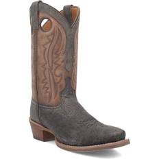 Laredo Mens Walker Leather Cowboy Boot GREY (11.5 M)