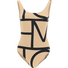 Swimwear TOTEME Monogram Swimsuit Beige