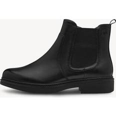 Tamaris Blockklack Chelsea boots Tamaris dam komfort 8-85307-43 Chelsea stövlar, svart, Weit
