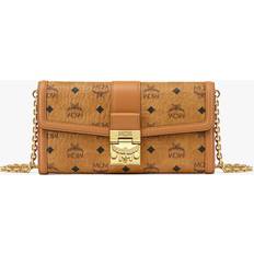 MCM Tracy Wallet On Chain - Cognac