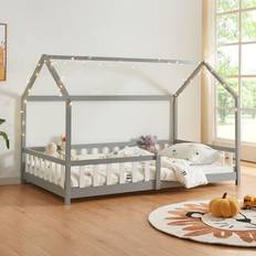 Hausbett Hesel 120 x 200 cm Grau