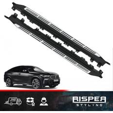 Running Boards & Nerf Bars STX Running Boards Risper Side Steps Bars Pair for BMW X6 G06