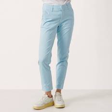 Part Two Light Blue Soffys Cotton Trouser BLUE (20)