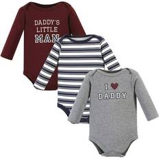 Children's Clothing Walmart.com, Hudson Baby Infant Boy Cotton Long-Sleeve Bodysuits Boy Daddy 3-Pack Preemie