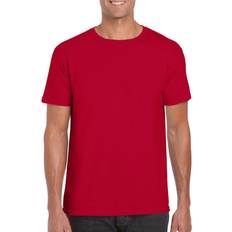 Silk T-shirts Gildan Soft Style Ringspun T Shirt Scarlet