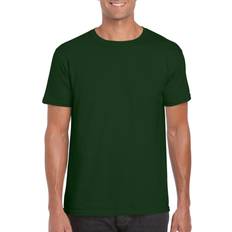 Silk T-shirts Gildan Soft Style Ringspun T Shirt Bottle Green