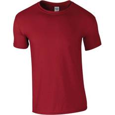 Silk T-shirts Gildan Soft Style Ringspun T Shirt Dark Red