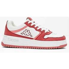 Kappa Casual Lace-Up Platform Trainers White