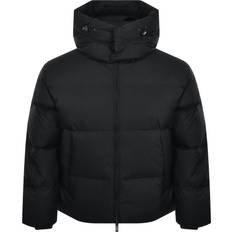 Bianco Cappotti Emporio Armani Down Jacket Black