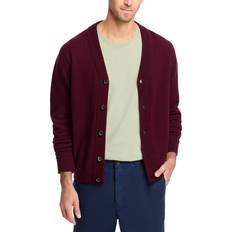 Cárdigans Paul Smith Knit Cardigan Sweater Burgundy (Medium)