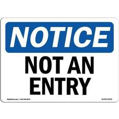 Office Supplies SignMission OSHA Notice Sign 12 x 18 in.