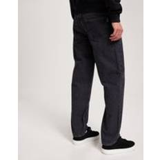 Bomull - Natur Jeans Woodbird WBLeroy Coal Jeans Straight Leg Jeans - Grå